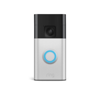Ring Satin Nickel Battery Video Doorbell