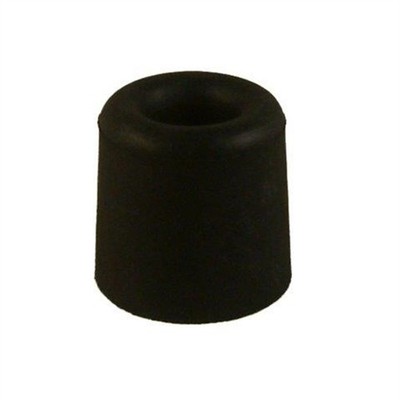 Adoored 30mm Black Round Rubber Door Stop - 30mm 5 pcs