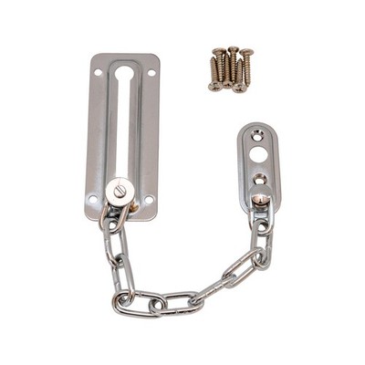 Syneco Nickel Plated Door Chain Guard 2 pcs