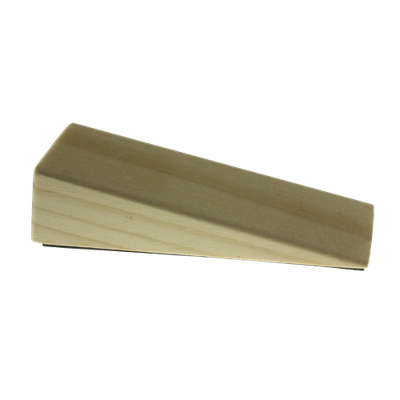 Adoored Small Beige Wedge Door Stop 4 pcs