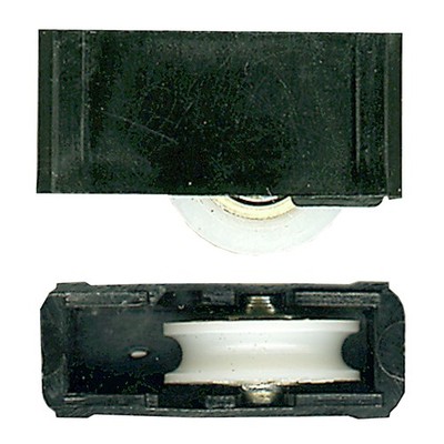 Rolltrak Adjustable Nylon Carriage And Roller - 2 pieces