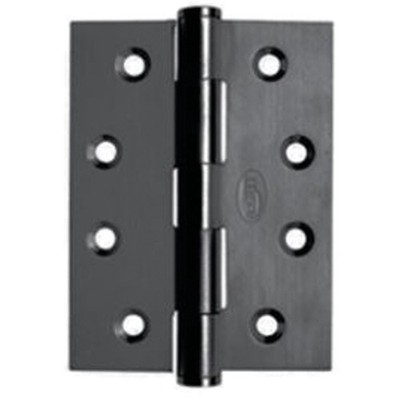 Austyle 100 x 75 x 2.5mm Matt Black Stainless Steel Removable Pin Hinge 2 pieces