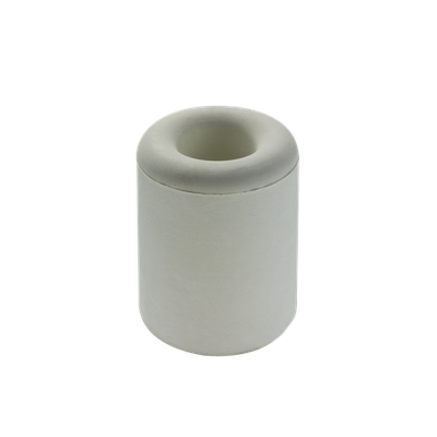 Adoored 30mm White Round Rubber Door Stop - 30mm 5 pcs