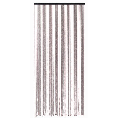 Pillar 90 x 200cm Teak Bali Bead Door Curtain