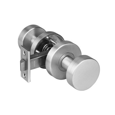 Delf Satin Stainless Marbella Passage Knob Set