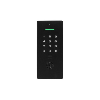 Lockwood Black Matt Secure Touch Keyed Digital Deadbolt