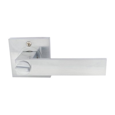 Lemaar 65mm Satin Chrome Javea Entrance Set 22300SC