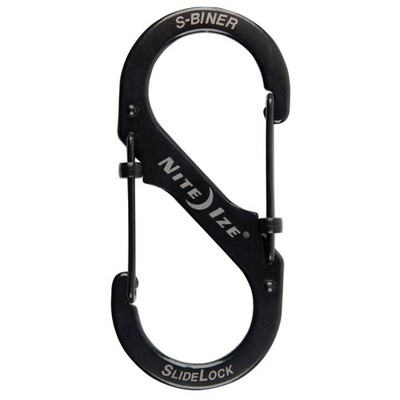 Nite Ize 90 x 40mm Black No 4 S-Biner Slide Lock