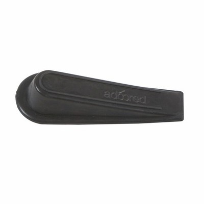 Adoored Large Black Rubber Door Wedge 5 pcs