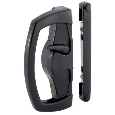 Gainsborough Black Yarra Ridge Sliding Patio Door Single Cylinder Deadlock