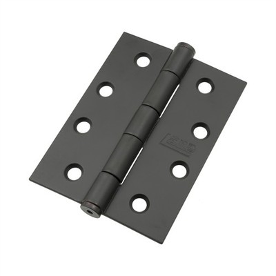 Lane 100 x 75 x 2.5mm Black Loose Pin Butt Hinge - 2 pieces