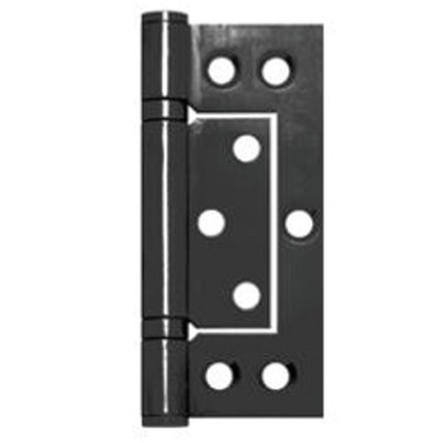 Austyle 100 x 47 x 2.5mm Black Stainless Steel Fast Fix Non-Mortise 2 pieces