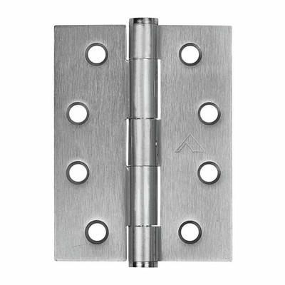 Pinnacle 100mm Single Fixed Pin Butt Hinge 2 pcs