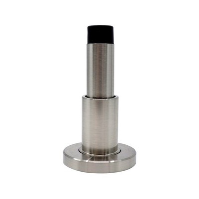 Adoored Satin Chrome Extendable Cushion Door Stop
