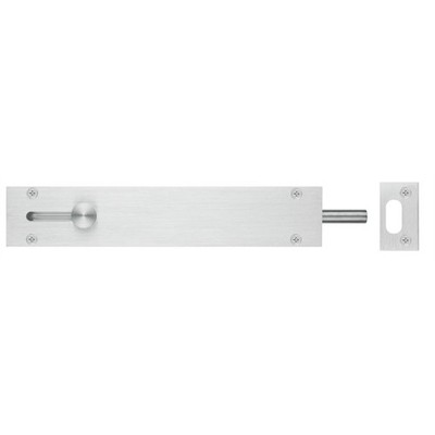 Delf Trade 150mm Satin Chrome Door Drop Bolt