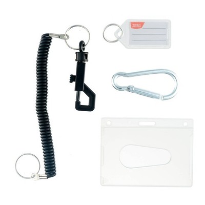 Taskmaster Black ID Kit - 4 Pieces