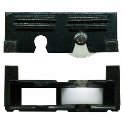 Rolltrak Adjustable Acetal Carriage And Roller - 2 pieces