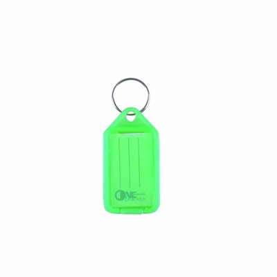 Key Essentials Assorted Fluro Colours Key Tag 10 pcs