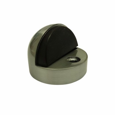 Adoored Satin Chrome Tall Half Moon Door Stop