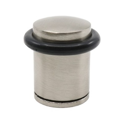 Adoored 40mm Satin Chrome Round Tall Door Stop - Satin Chrome(0)2 colours