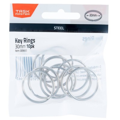 Taskmaster 30mm Key Ring 4 pcs