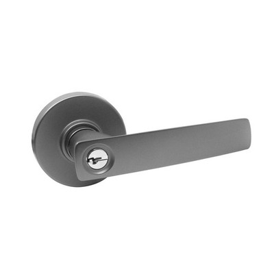 Neue Aurora Entrance Key-In-Lever Set Satin Graphite