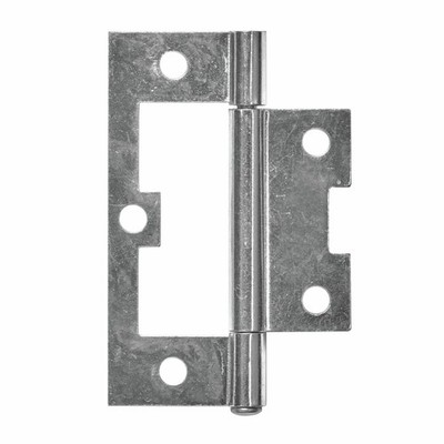 Pinnacle 100mm Fixed Pin Non Mortise Hinge - 2 pieces