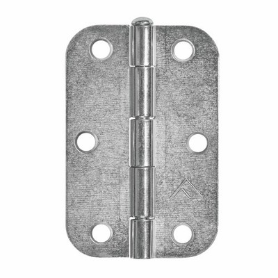 Pinnacle 90mm Single Loose Pin Radius Butt Hinge 4 pcs