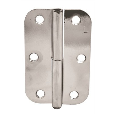 Lane 90mm Polished Chrome Lift Off Pin Durasmooth Radius Hinge 2 pieces