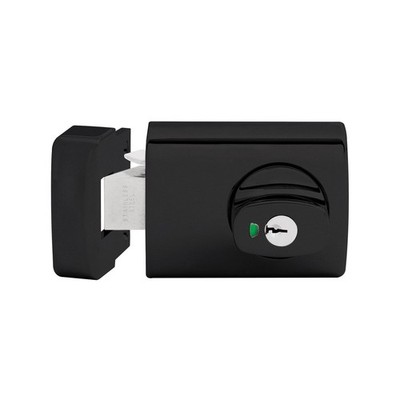 Lockwood Black Matt 001 With Knob Timber Frame Strike Display Pack