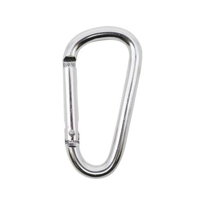 Key Essentials 6mm Metal D Shape Key Ring 4 pcs