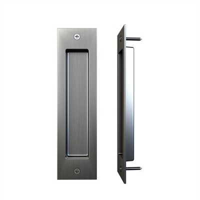 Rolltrak Stainless Steel Recessed Barn Door Handle