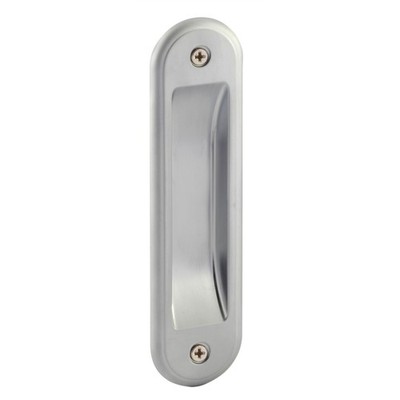 Gainsborough Satin Chrome Radius Flush Pull