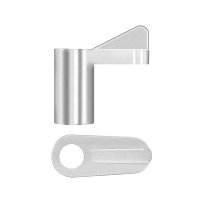 Rolltrak Zinc Flyscreen Swivel Clip Offset - 8 pieces