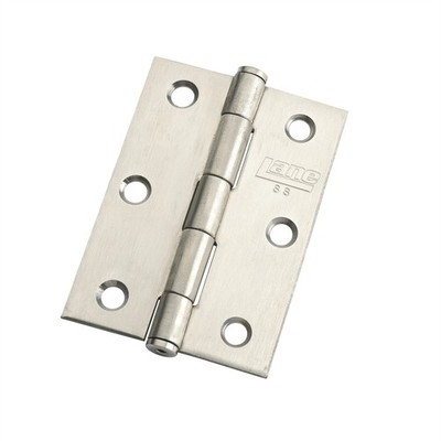 Lane 85 x 60 x 2mm Stainless Steel Architectural Fixed Pin Butt Hinge