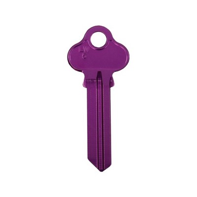 EHI LW5 Purple Blank Key 2 pcs
