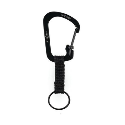 Nite Ize 115 x 38mm Black No 3 Slide Lock Key Ring