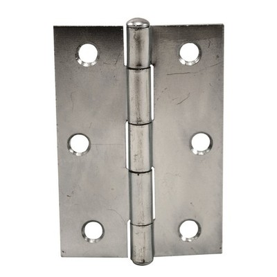Lane 85 x 60 x 1.6mm Zinc Plated Loose Pin DURAsmooth™ Butt Hinge 2 pcs