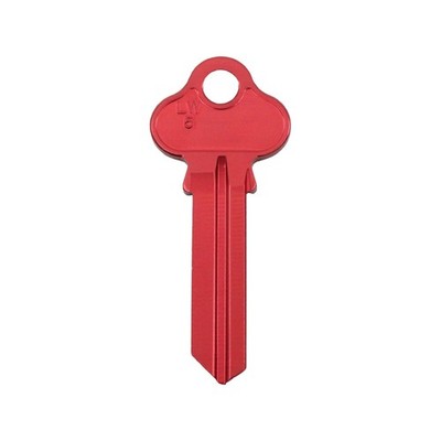 EHI LW5 Red Blank Key 2 pcs