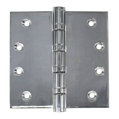 Austyle 100 x 100 x 2.5mm Polish Stainless Steel Heavy Duty Hinge 35509