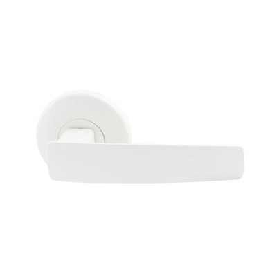 Neue Aurora Privacy Lever Set in White
