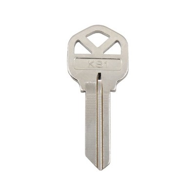EHI KS1 Silver Blank Key 2 pcs