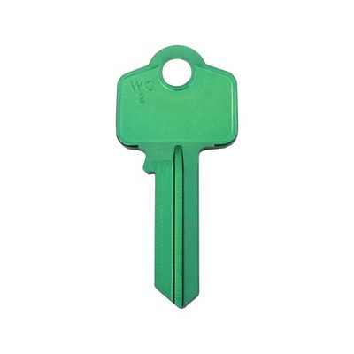 EHI WO2-WC2 Green Blank Key 2 pcs