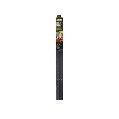 Cyclone 1200 x 1200mm Black Pro-Fly Flyscreen Frame Kit