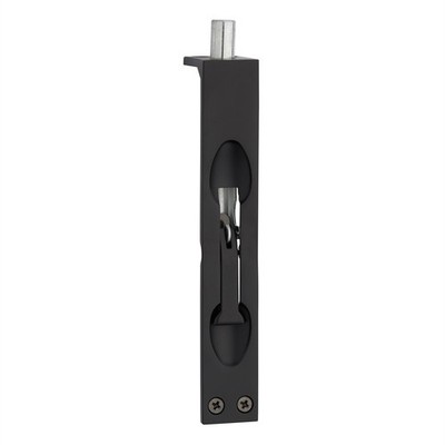 Delf Trade 145 x 24 mm Matt Black Flush Bolt