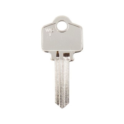 EHI WC1 Silver Blank Key 2 pcs