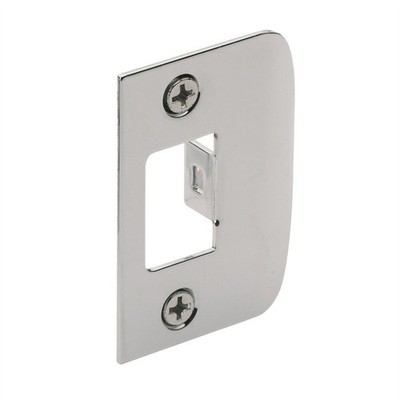 Gainsborough 42mm Bright Chrome D Strike Plate - To Suit 480 Series 4 pcs