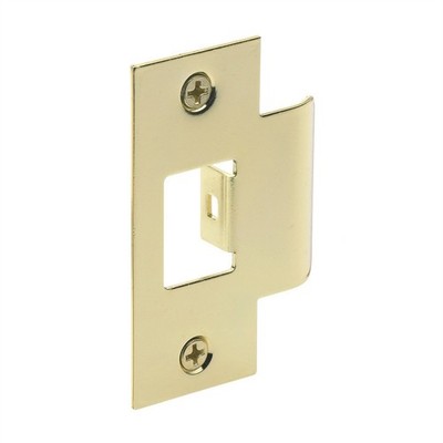 Gainsborough Polished Brass T Strike Plate - To Suit 480 Series 2 pcs