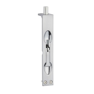 Delf Trade 145 x 24mm Satin Chrome Flush Bolt