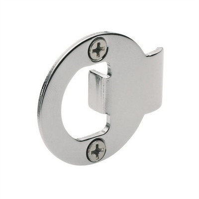 Gainsborough Bright Chrome Round Strike Plate 2 pcs